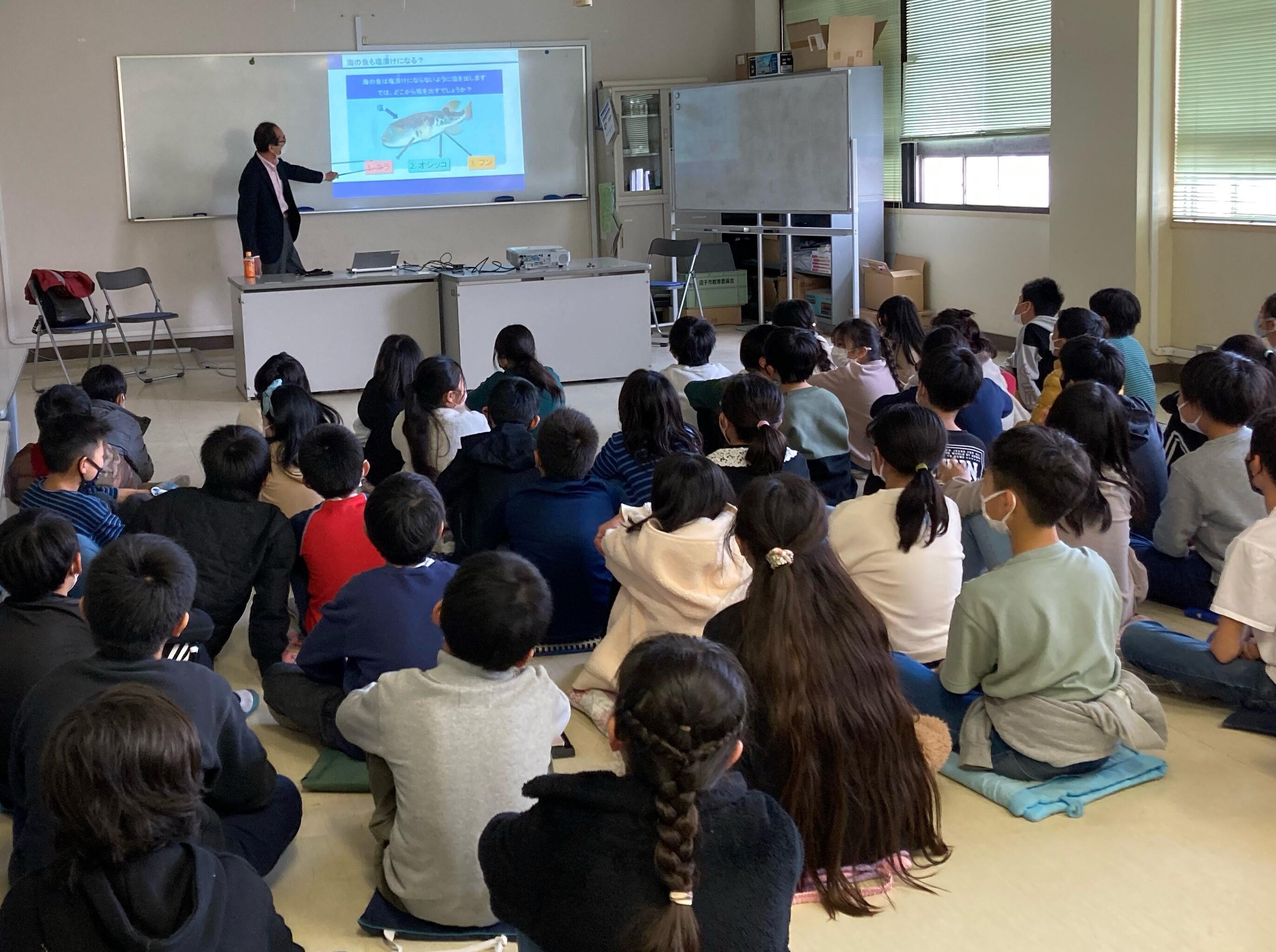 【出前授業】逗子市立池子小学校